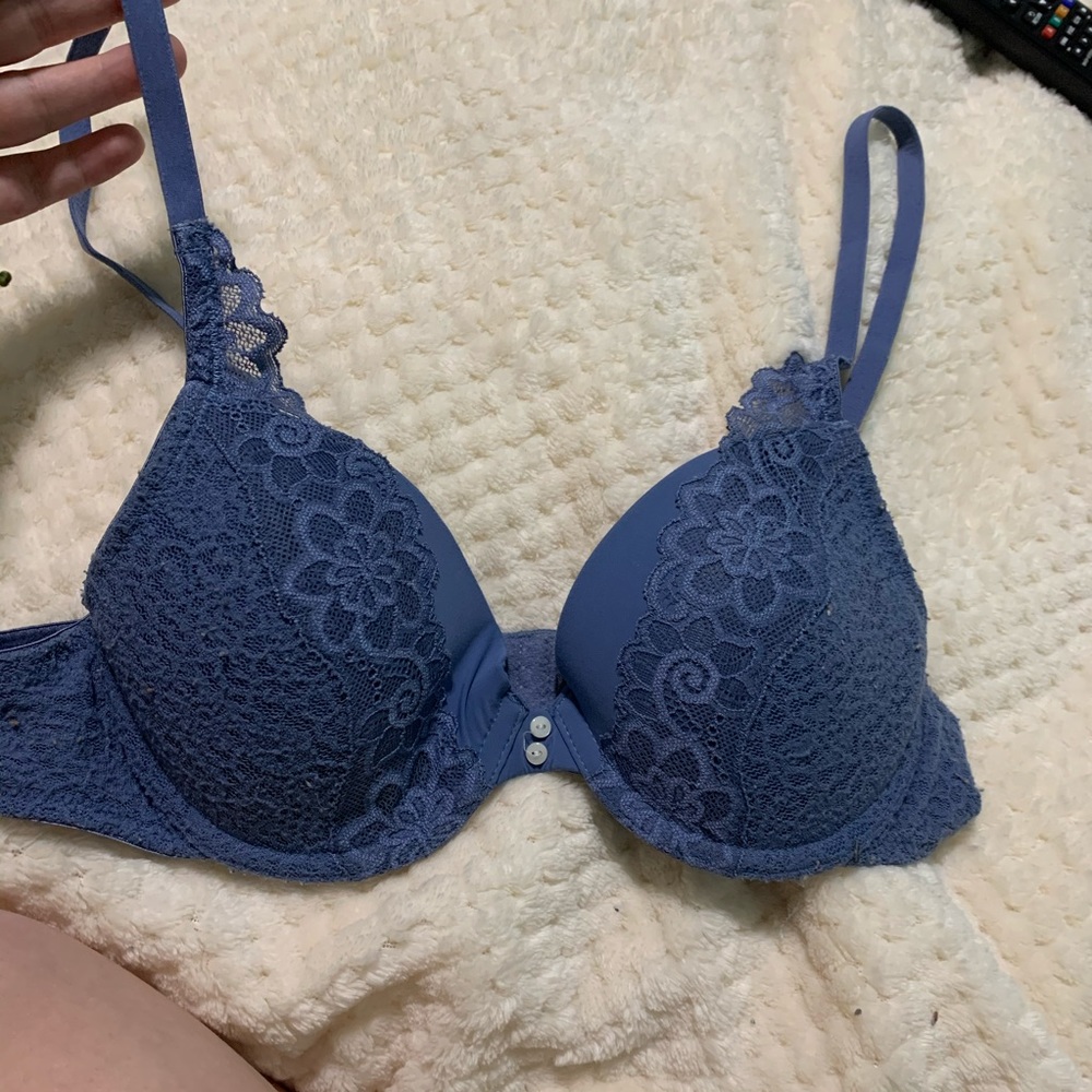 *2 FOR 10* AERIE BLUE LACE BRA
